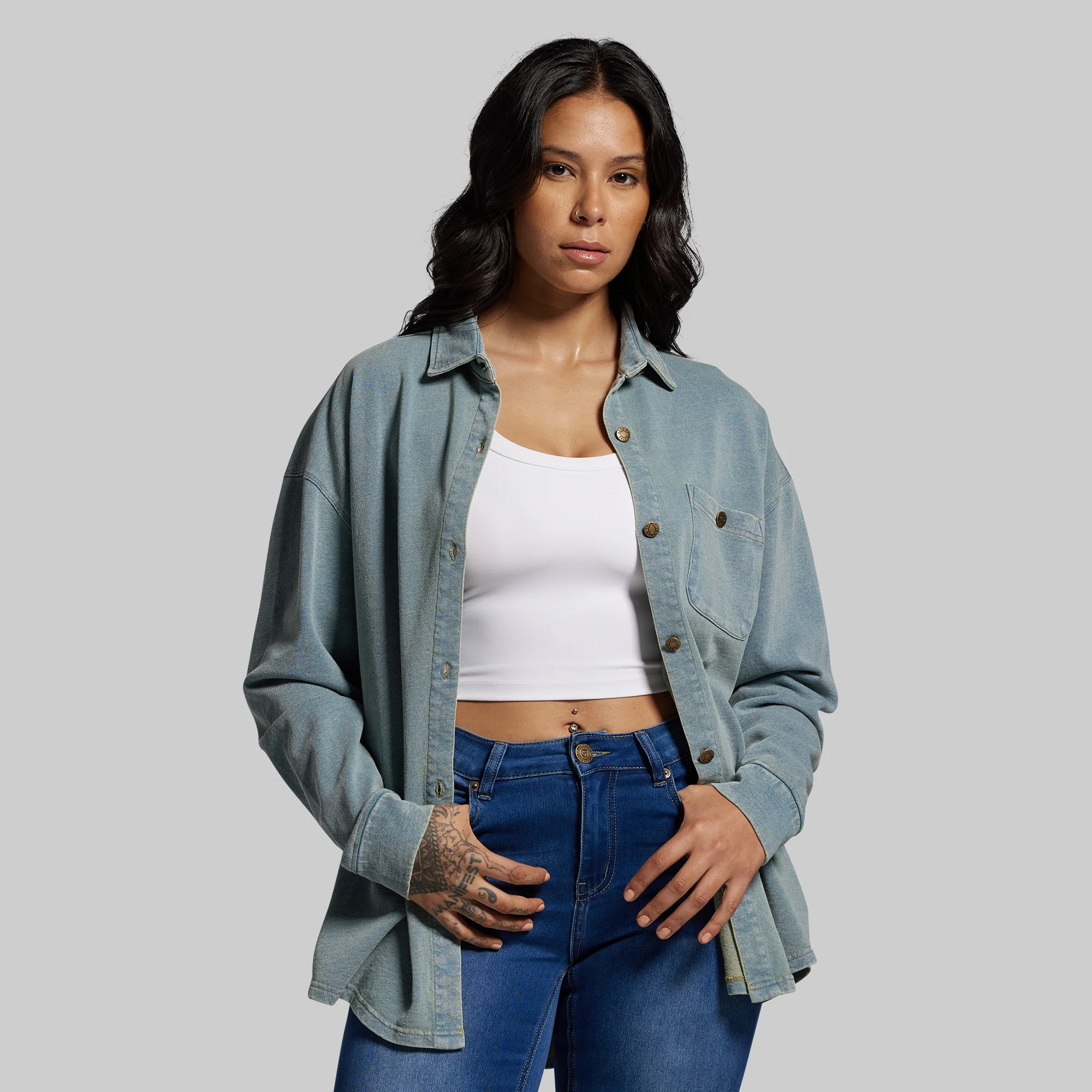 Women's Denim Tops & Bottoms